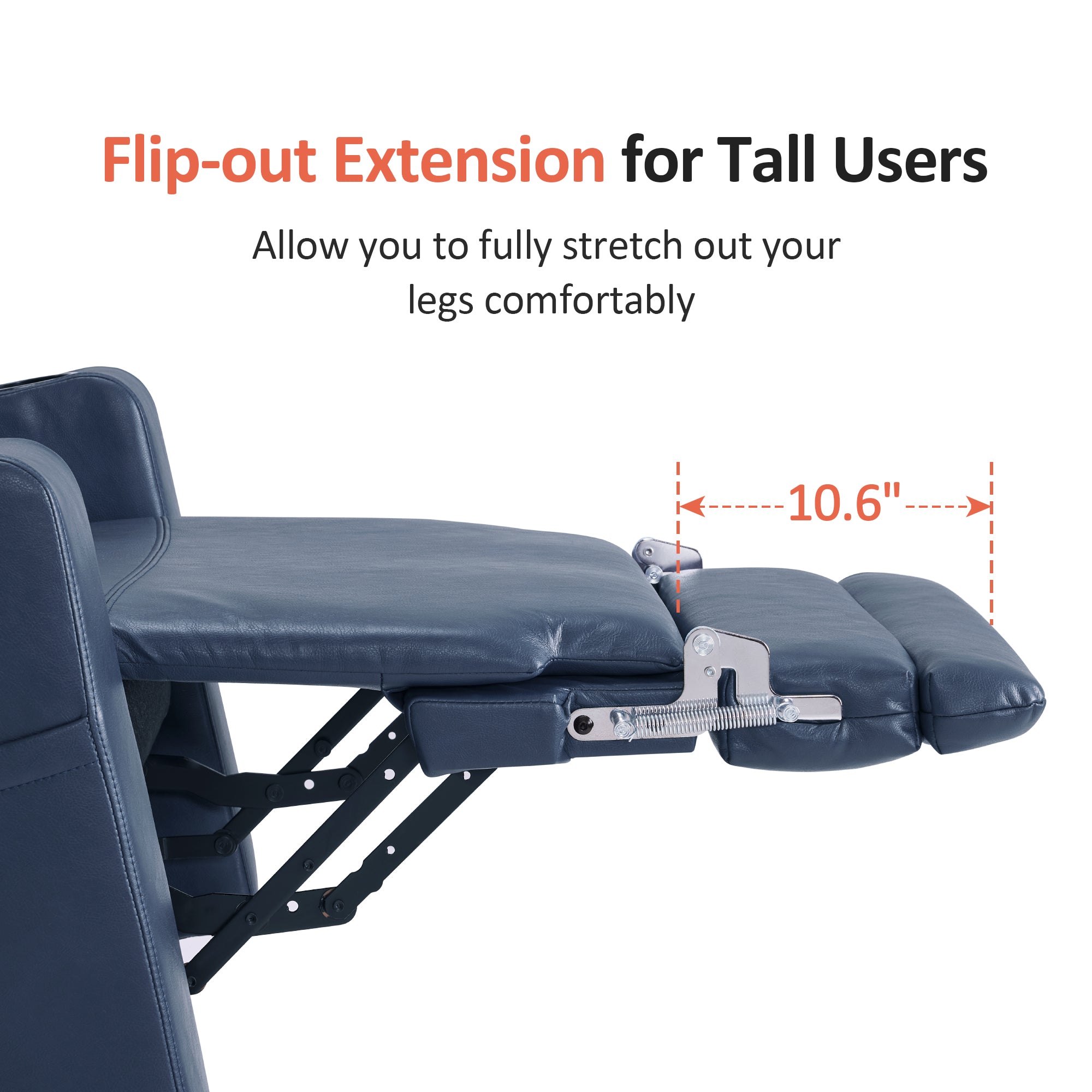 Dual Motor Power Lift Recliner Chair for Elderly