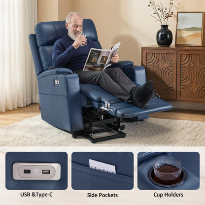 Dual Motor Power Lift Recliner Chair for Elderly