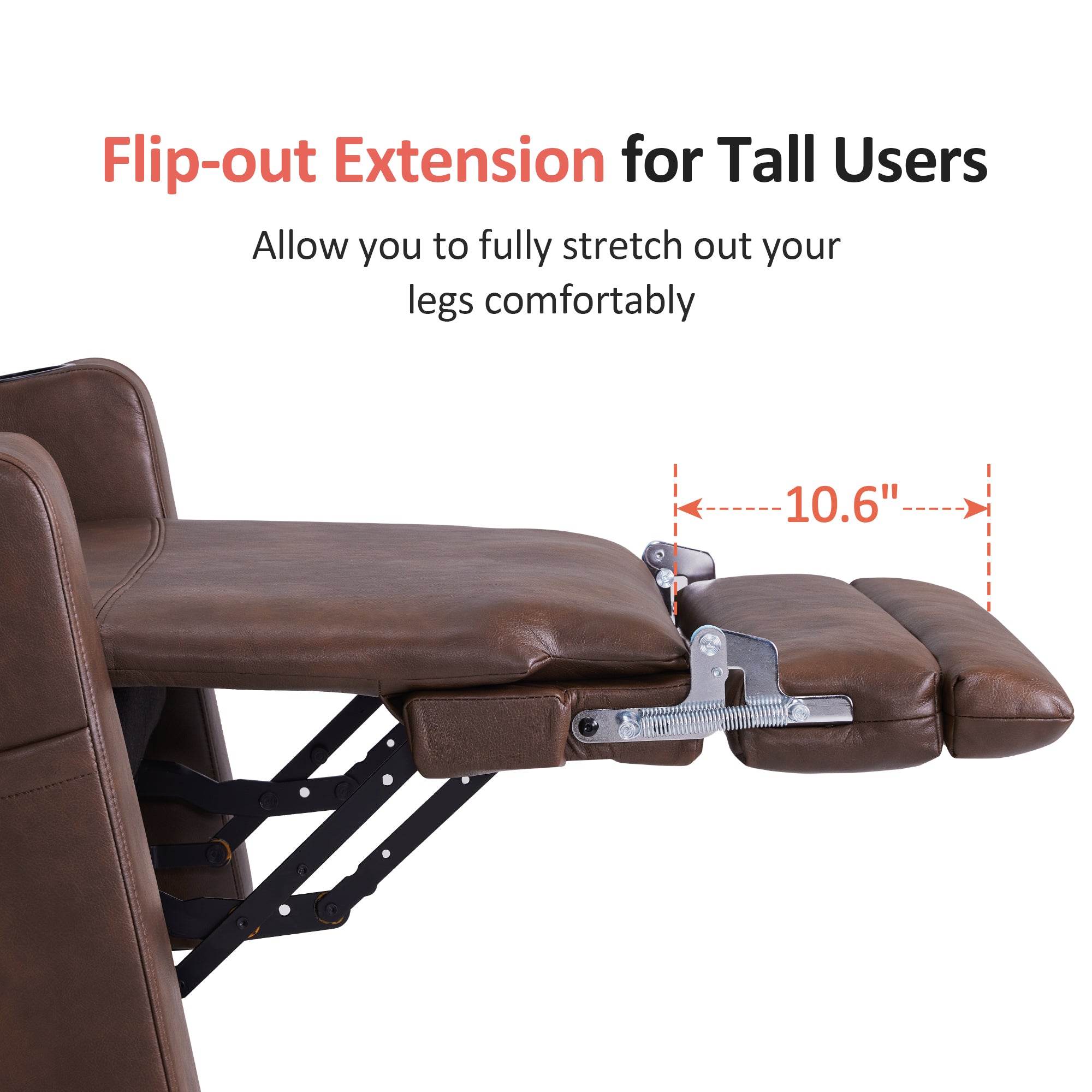 Dual Motor Power Lift Recliner Chair for Elderly