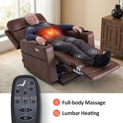 Dual Motor Power Lift Recliner Chair for Elderly