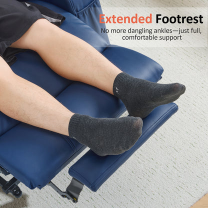 Power Lift Recliner Chair for Elderly, Massage and Heat, Faux Leather 7040|7516|7141|R7045|R7510