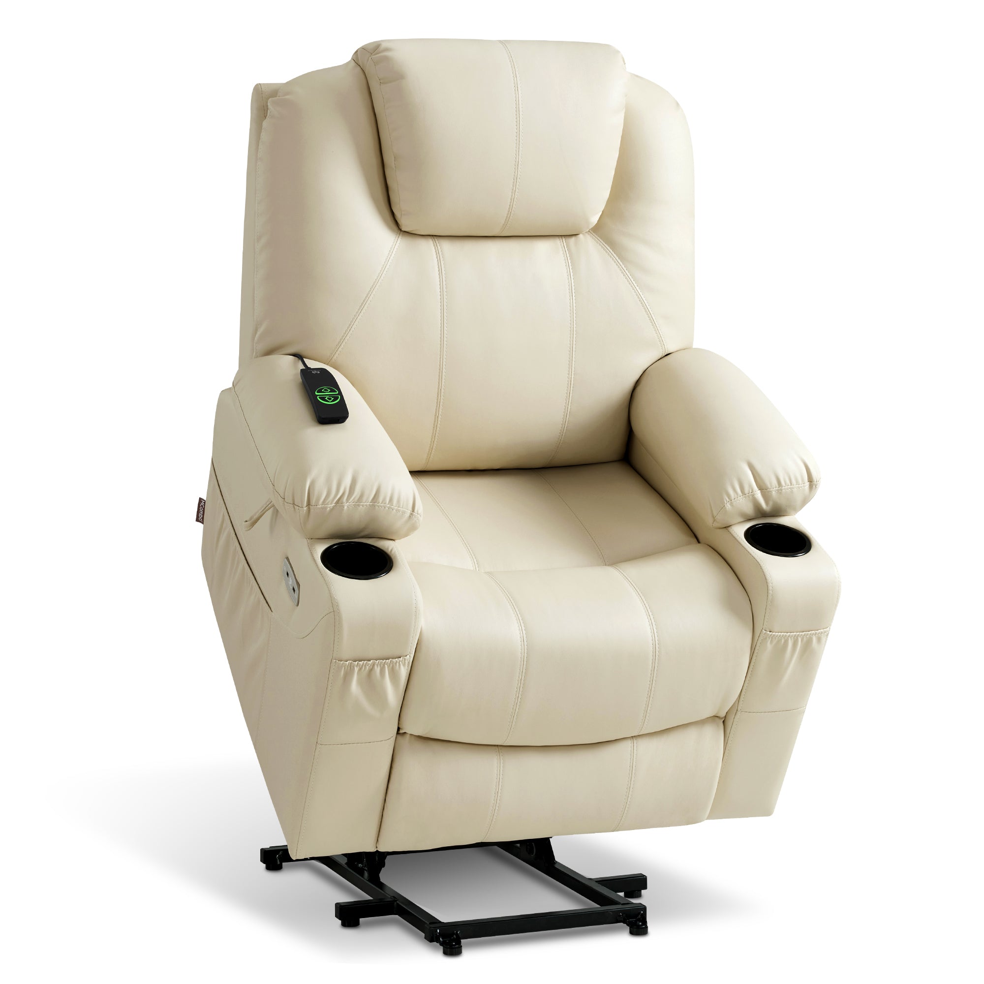Power Lift Recliner Chair for Elderly, Massage and Heat, Faux Leather 7040|7516|7141|R7045|R7510