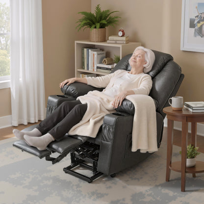 Massage and Heat, Lift Recliner Chair for Elderly