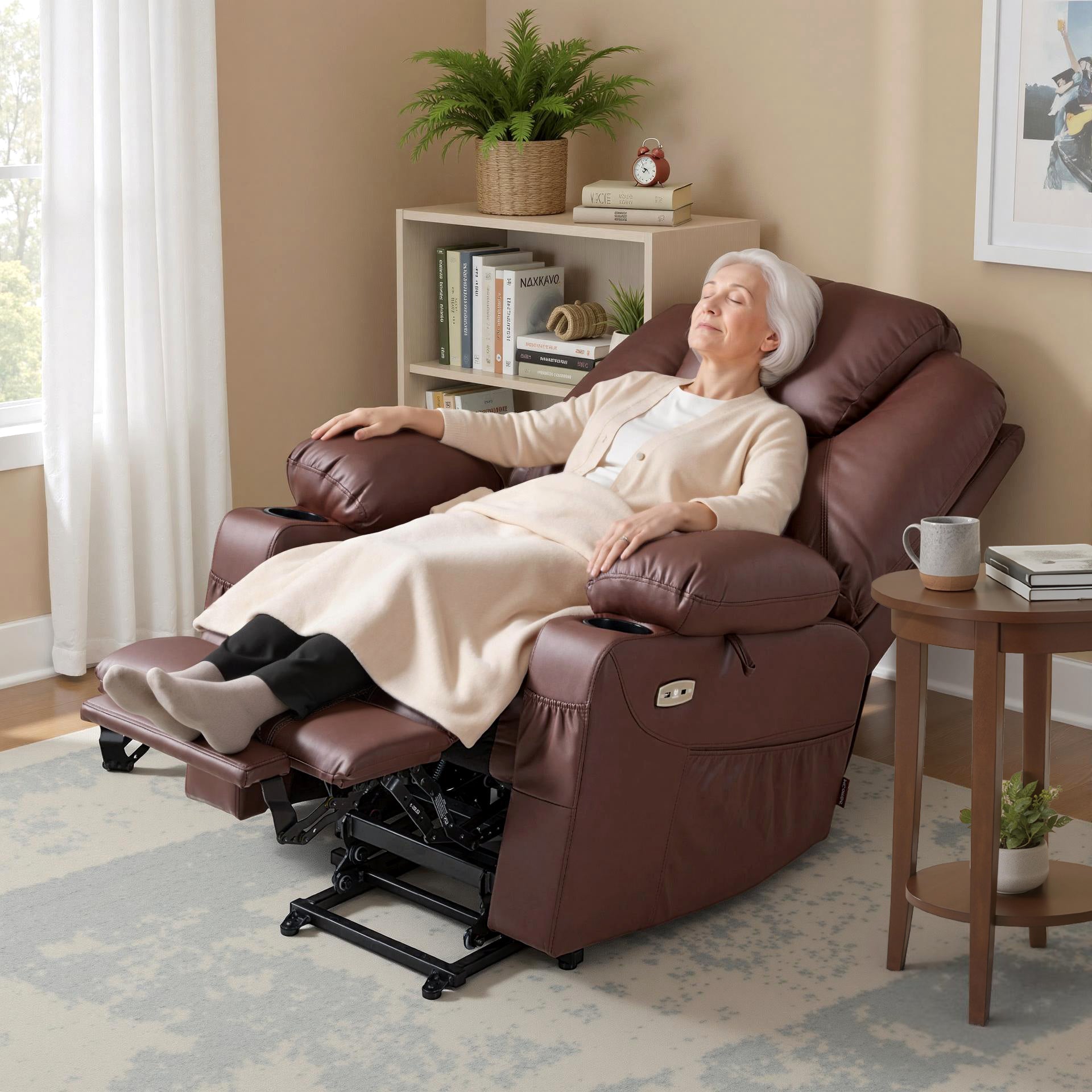 Massage and Heat, Lift Recliner Chair for Elderly