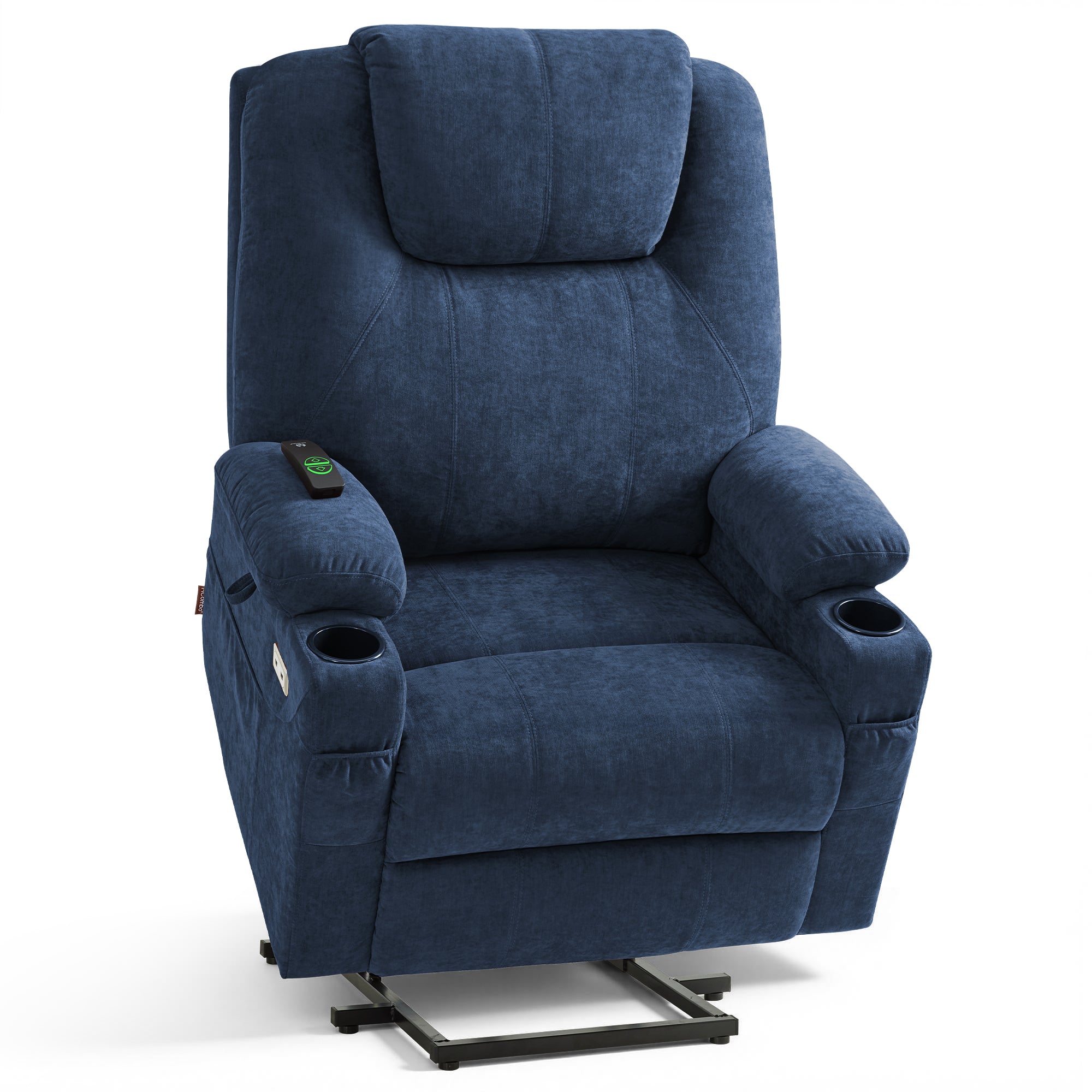 Power Lift Recliner Chair for Elderly, Massage and Heat, Fabric 7040|7516|7141|R7042|R7045|R7510