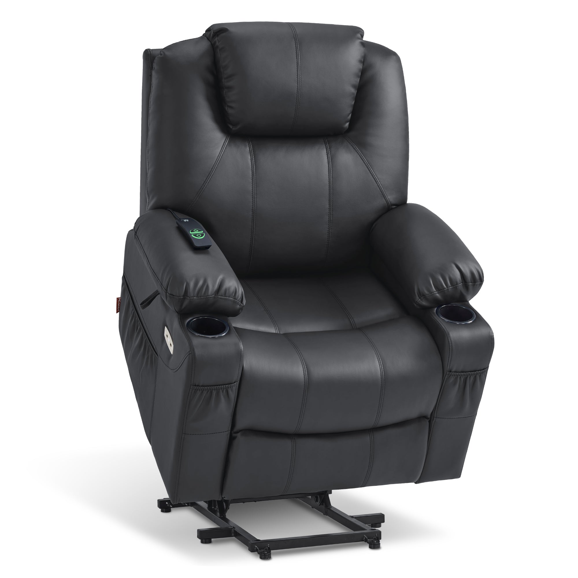 Power Lift Recliner Chair for Elderly, Massage and Heat, Faux Leather 7040|7516|7141|R7045|R7510