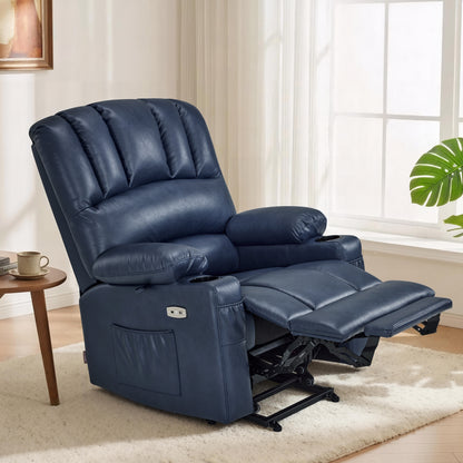 Power Lift Recliner Chair, Massage and Heat, Faux Leather 7095|7099|R7092|R7096