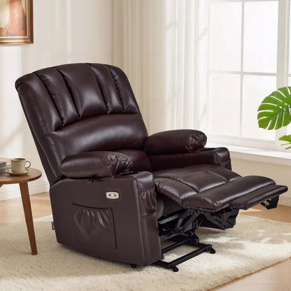 Power Lift Recliner Chair, Massage and Heat, Faux Leather 7095|7099|R7092|R7096