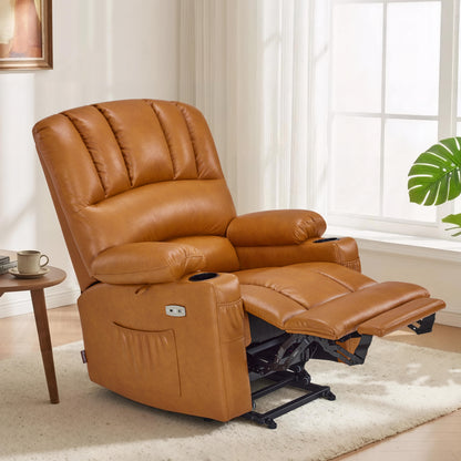 Power Lift Recliner Chair, Massage and Heat, Faux Leather 7095|7099|R7092|R7096