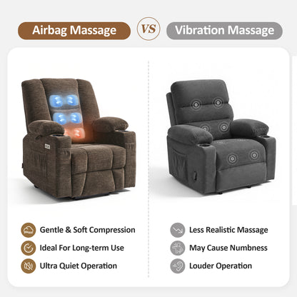Power Lift Recliner with Airbag Massage for Elderly 7507