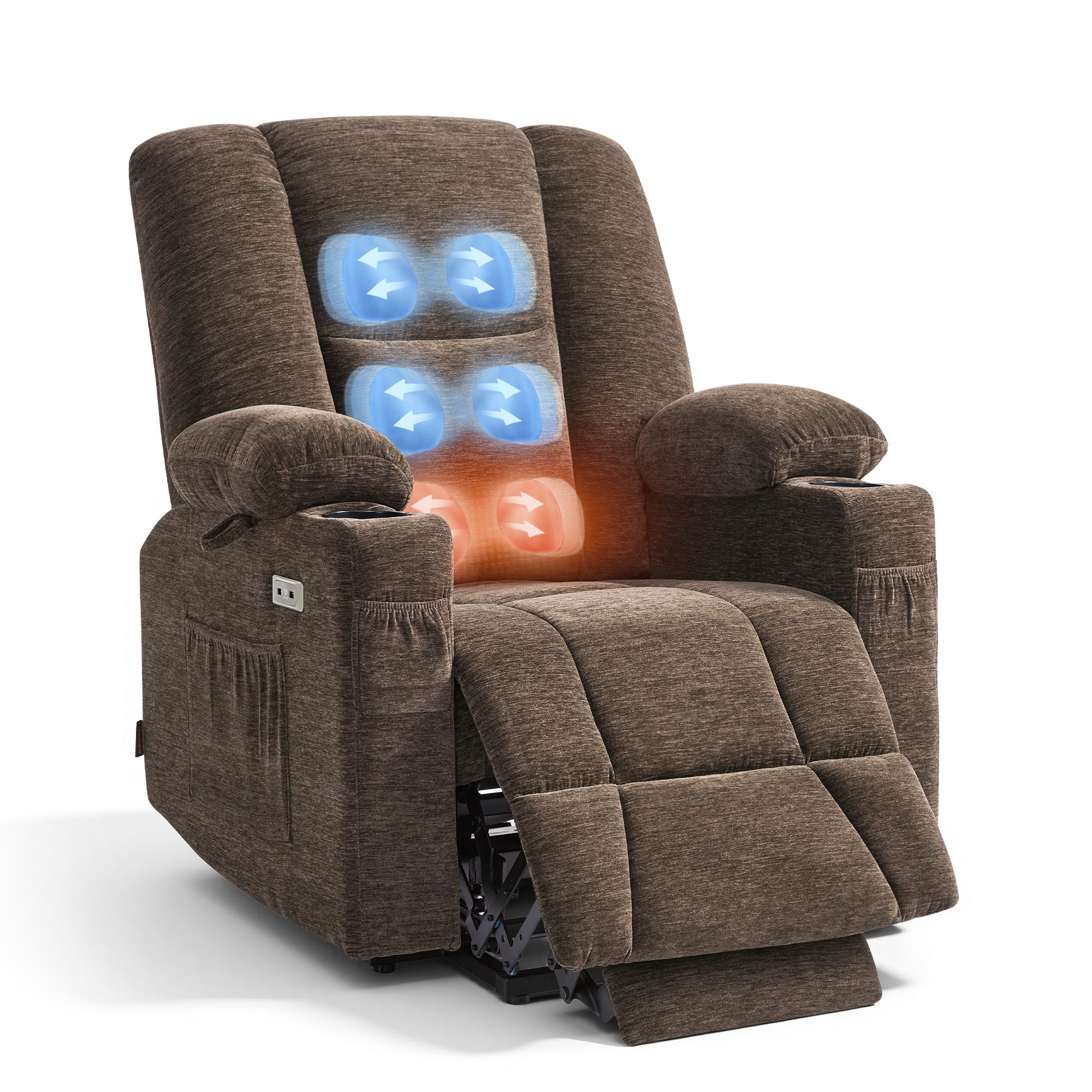 Power Lift Recliner with Airbag Massage for Elderly 7507