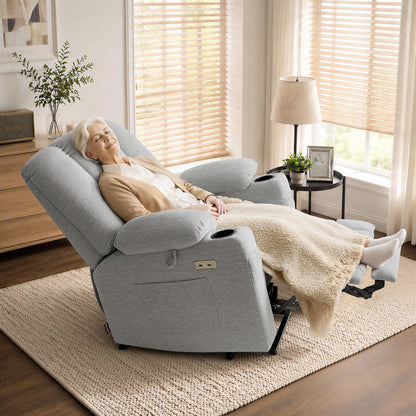 Power Lift Recliner with Airbag Massage for Eldery 7507