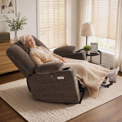 Power Lift Recliner with Airbag Massage for Eldery 7507