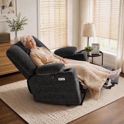 Power Lift Recliner with Airbag Massage for Eldery 7507
