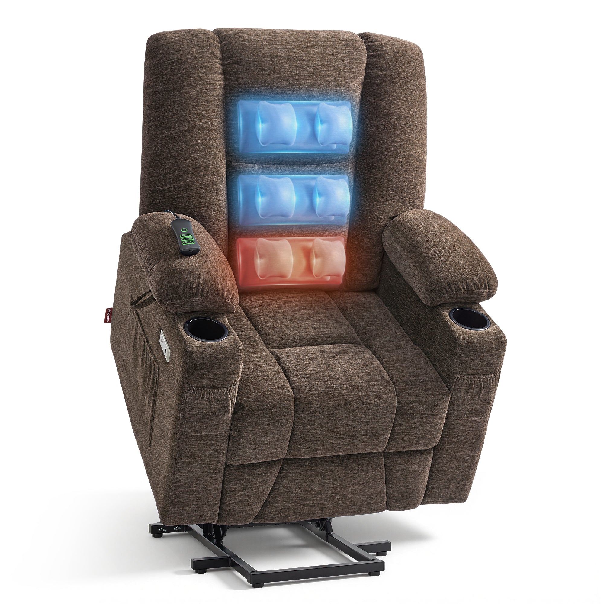 Power Lift Recliner with Airbag Massage for Eldery 7507