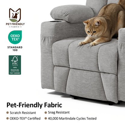 Power Lift Recliner with Airbag Massage for Eldery 7507