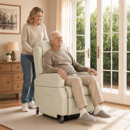 Power Lift Recliner with Wheels & Removable Armrests 7118