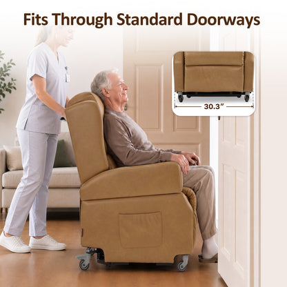 Power Lift Recliner with Wheels & Removable Armrests 7118