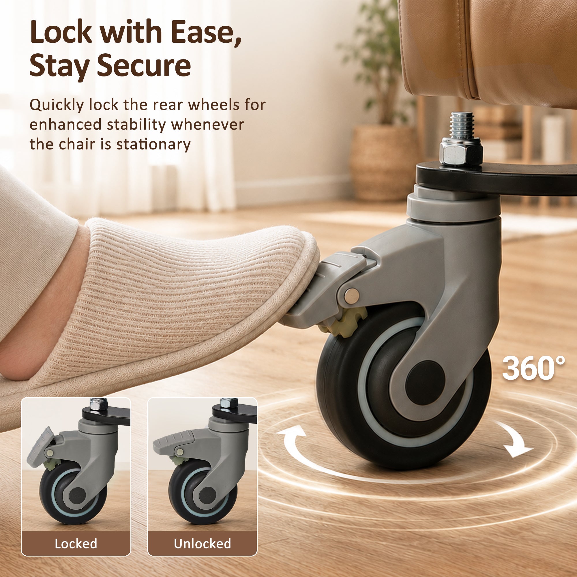 Power Lift Recliner with Wheels & Removable Armrests 7118