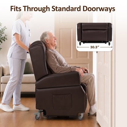 Power Lift Recliner with Wheels & Removable Armrests 7118