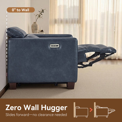 Zero Wall Hugger Power Recliner with Power Headrest, HL128