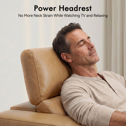 Zero Wall Hugger Power Recliner with Power Headrest, HL128