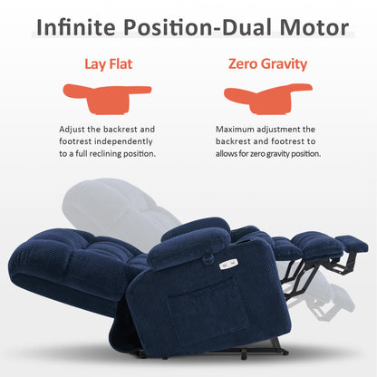 Dual Motor Fabric Power Lift Recliner, 7890|7893|7896|R7897|R7891|R7894