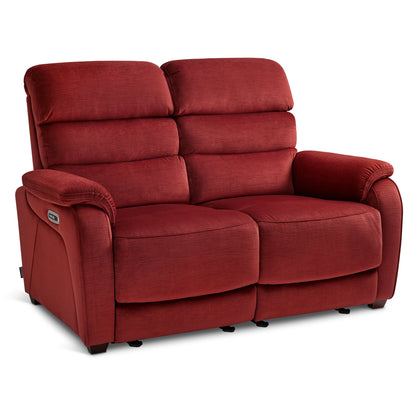 61.6'' Wall Hugger Power Loveseat Recliner Sofa with Adjustable Headrest and USB A & C Charge Ports for Living Room, RVs, Small Spaces, Fabric, ST258M1 | ST258M2 |ST258M3