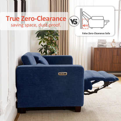 Zero Wall Power Reclining Sofa, Fabric HL198M3