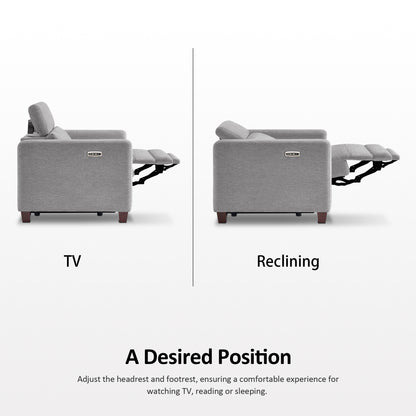 High Leg Power Recliner Chair, HL128