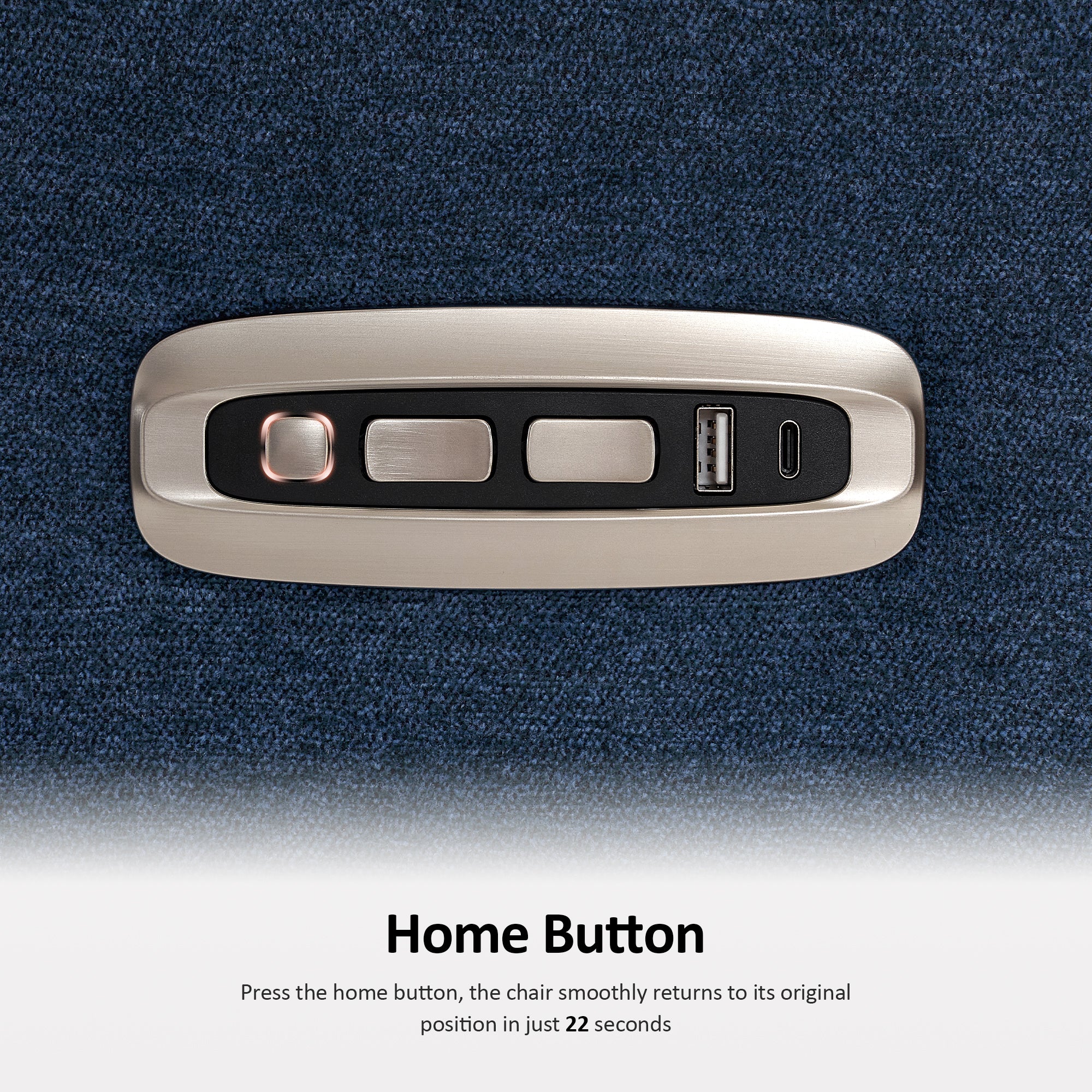 High Leg Power Recliner Chair, HL128