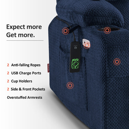 Power Lift Recliner Chair for Elderly, Dual Motor, Massage and Heat, Fabric 7890|7893|7896|R7897|R7891|R7894