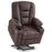 MCombo Small Power Lift Recliner Chair with Massage and Heat for Short People, Faux Leather 7569