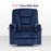 MCombo Large-Wide Power Lift Recliner Chair with Massage and Heat for Big and Tall Elderly People, Fabric R7541