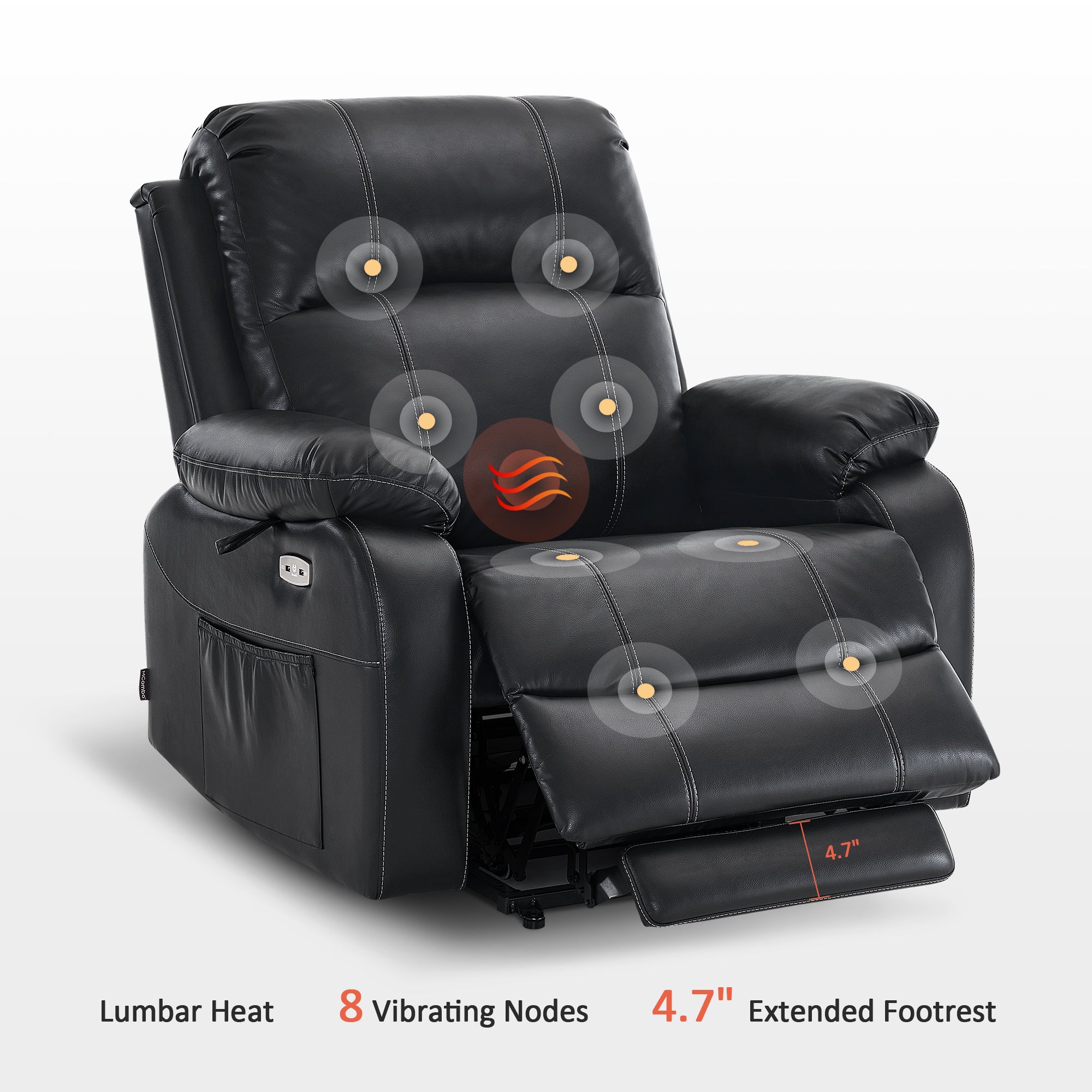 massage heating function 