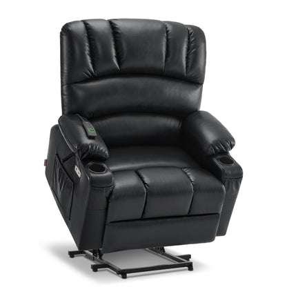 Power Lift Recliner Chair, Massage and Heat, Faux Leather 7095|7099|R7092|R7096