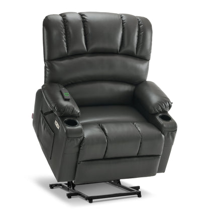 Power Lift Recliner Chair, Massage and Heat, Faux Leather 7095|7099|R7092|R7096