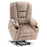 Mcombo Electric Power Lift Recliner Chair with Massage and Heat for Elderly, Extended Footrest, Hand Remote Control, Lumbar Pillow, Cup Holders, USB Ports, Fabric Large(#7549)