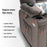 Mcombo Electric Power Lift Recliner Chair with Massage and Heat for Elderly, Extended Footrest, Hand Remote Control, Lumbar Pillow, Cup Holders, USB Ports, Fabric Large(#7549)