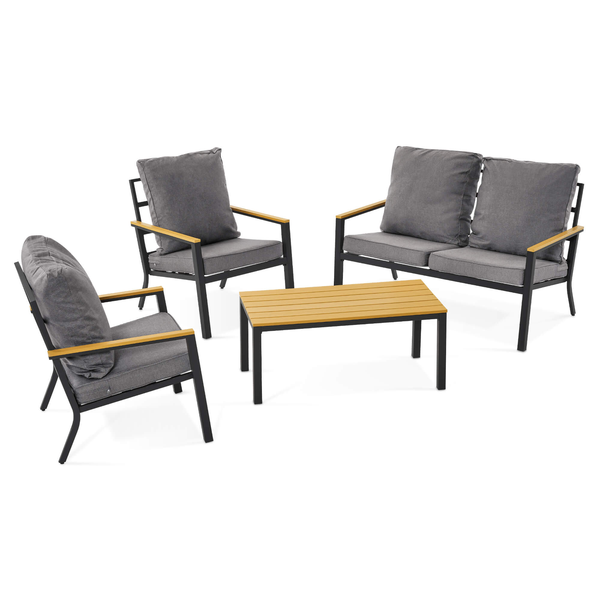 4 Pieces Patio Furniture Sets, PF05