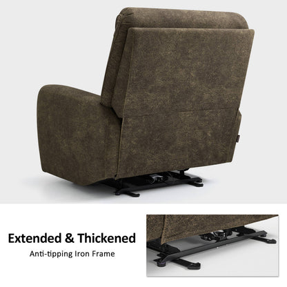 MCombo Power Recliner Chair Oversized 400 Pounds, Electric Recliner Chairs for Adults, Oversized Recliner Sofa Chair for Home, Living Room, Bedroom OE675 (Recommended Height: 5'5"-6'1")