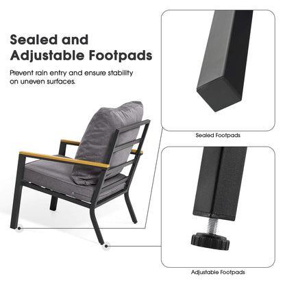 4 Pieces Patio Furniture Sets, PF05