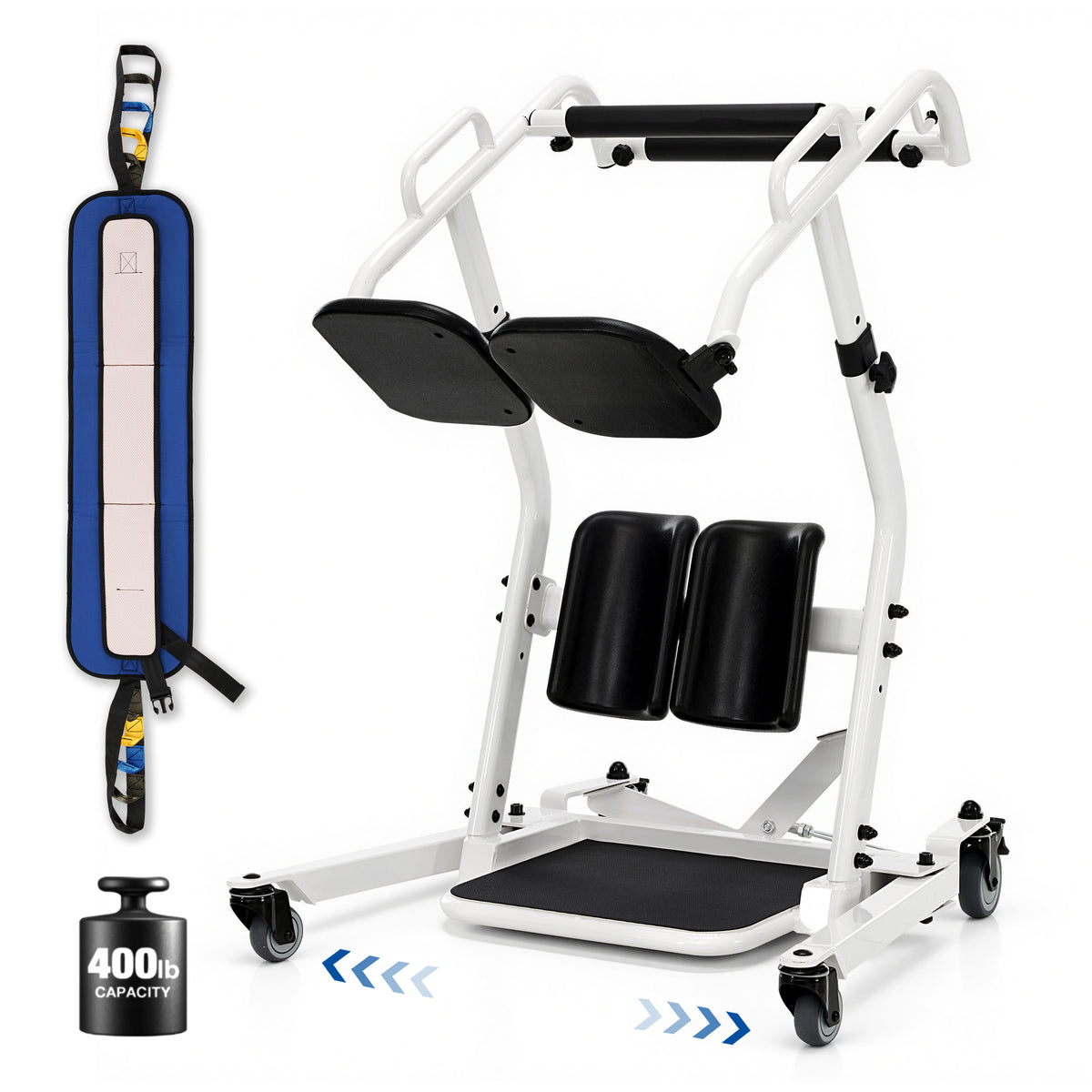 Sit to Stand Lift for Elderly, Patient Lift Chair Transport, STA680