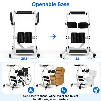 Sit to Stand Lift for Elderly, Patient Lift Chair Transport, STA680