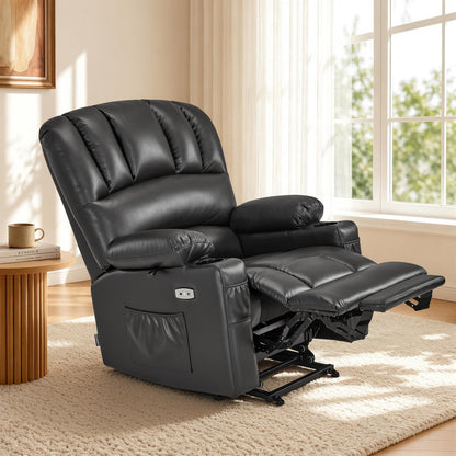 Power Lift Recliner Chair, Massage and Heat, Faux Leather 7095|7099|R7092|R7096
