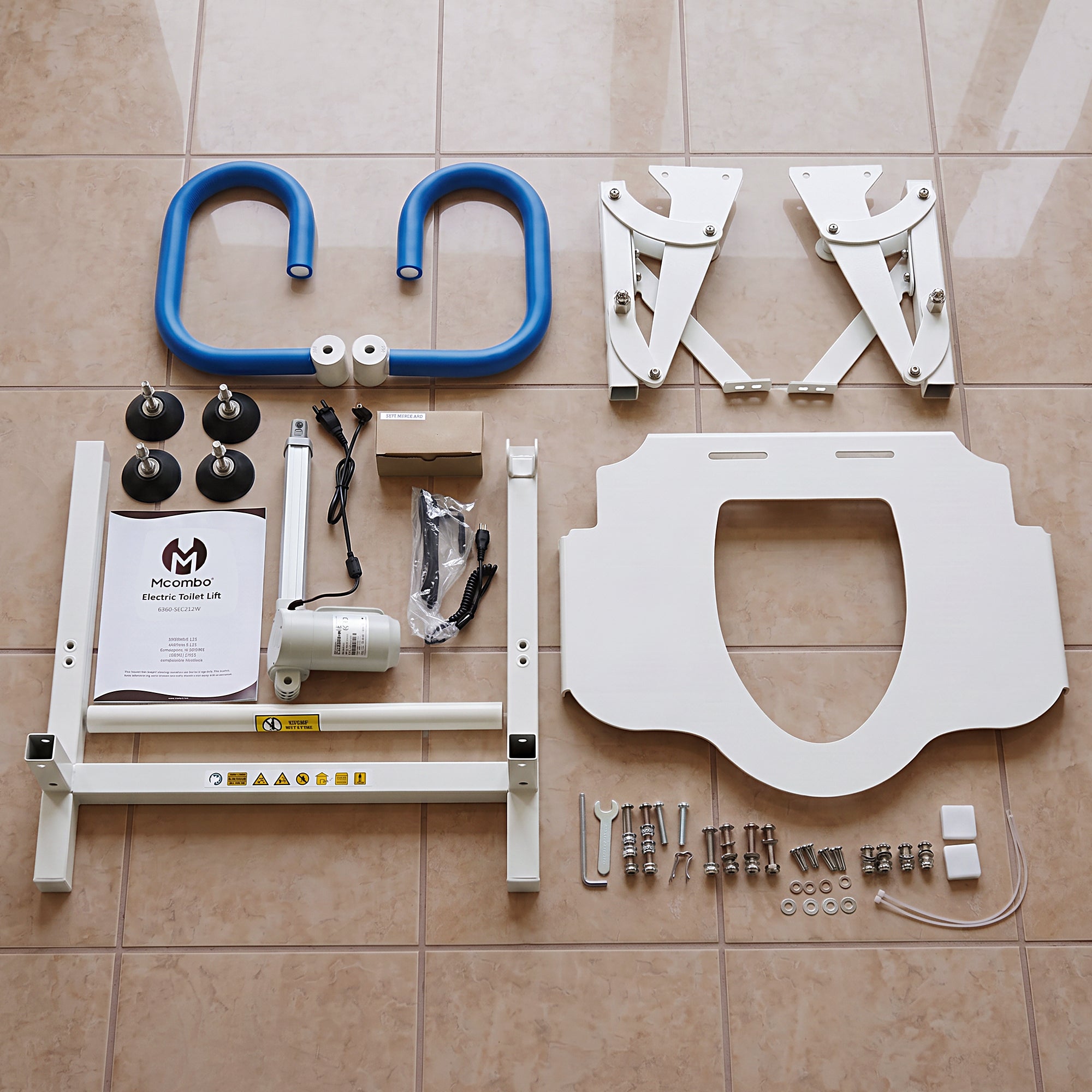 Electric Toilet Seat Lift for Elderly and Disabled, SEC212W