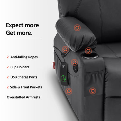 USB and cup holder #color_black_size_medium-regular