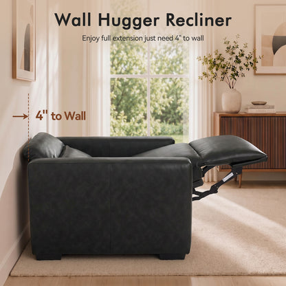 Wall Hugger Zero Gravity Power Recliner, Faux Leather ST280