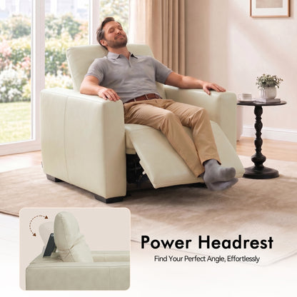 Wall Hugger Zero Gravity Power Recliner, Faux Leather ST280
