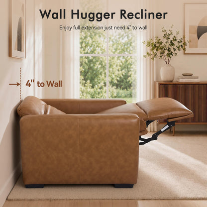 Wall Hugger Zero Gravity Power Recliner, Faux Leather ST280